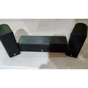 Yamaha surround speakers LOT of 3 In   Tested & Working NXc230 and NxC230p